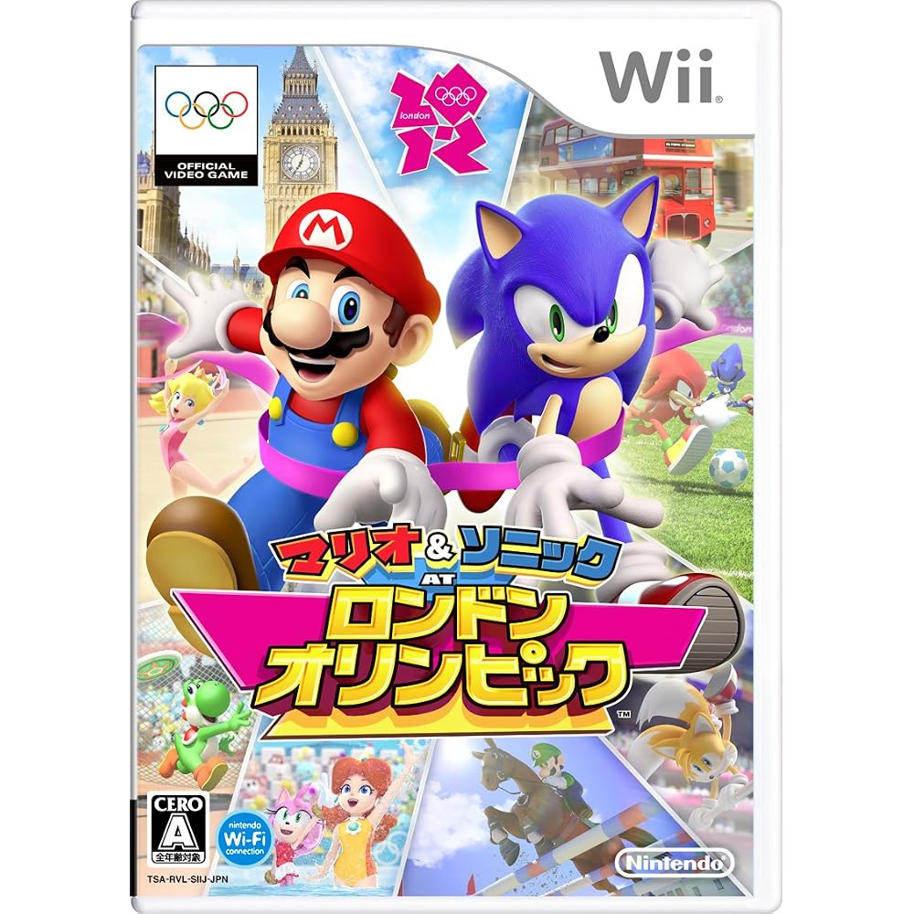Марио и Соник на Лондонских Олимпийских играх - Wii