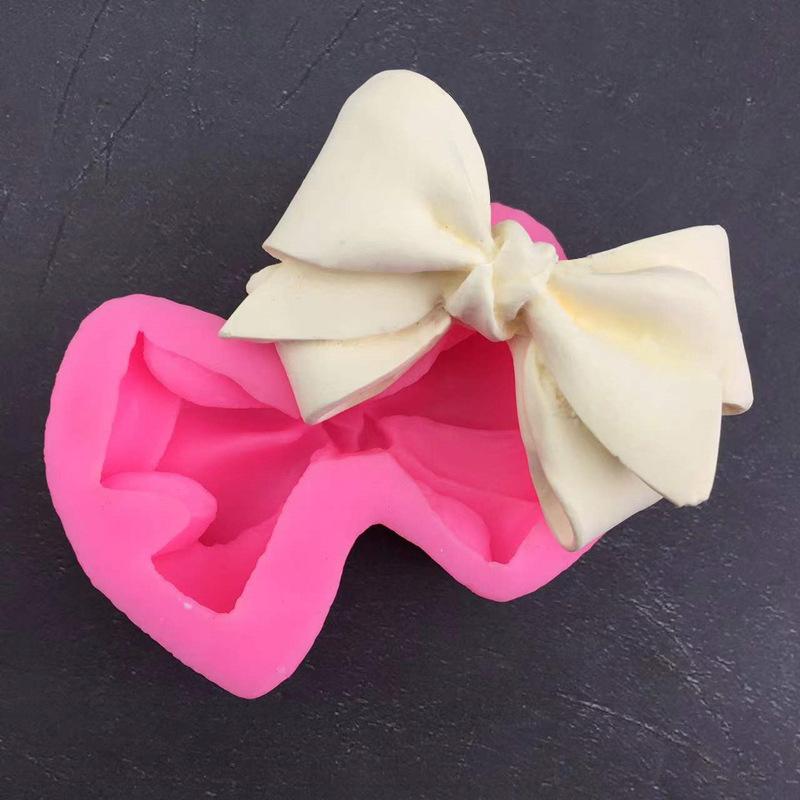 Diy 3D форма банта, форма для сахарного торта, галстук-бабочка, форма для силикагеля, форма для шоколада