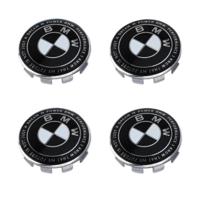 For BMW M 4Pcs 56mm/68mm Car Styling Wheel Center Hub Cap Auto Rim Covers for BMW E36 E46 E53 E90 E60 E61 E93 E87 X1 X3 X5 F30 E91 G30 Car