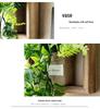 Indoor Decorative Wall Pendants: Fake Green Plants & Flowers for Living Room/Bedroom