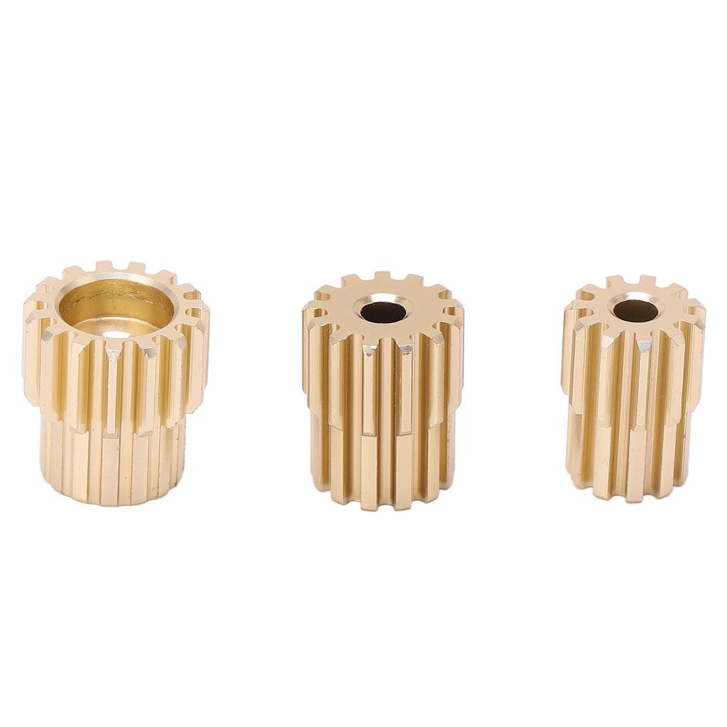 32P 3.17mm Aluminum Alloy Motor Pinion Gear Replacement Accessory for 1 10 RC Car Brushed Brushless Motor#1 (11T, 13T,