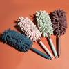 Telescopic Lengthen Duster Microfiber Chenille Home Stainless Removal Steel Dust Brush Ceiling Clean Multifunction