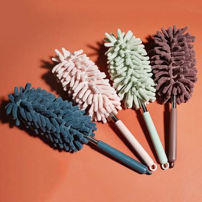 Телескопическая удлиненная тряпка из микрофибры, синель, домашняя нержавеющая сталь, щетка для удаления пыли, многофункциональная чистка потолка