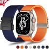 Нейлоновый ремешок для Apple Watch Ultra 2 49 мм Series 10 46 мм 42 мм Спортивный браслет для iWatch 9 8 7 6 5 4 SE 41 мм 45 мм 44 40 38 мм Ремешок