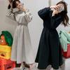 Shop Women S Round Neck elaStic waiSt Plain Long dreSS Wld Wdr SiS069