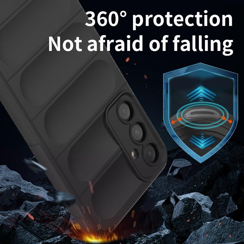 Shockproof Case For Samsung Galaxy A05 A05S A13 A14 A15 A23 A24 A25 A35 A53 A54 A55 Phone Cover Liquid Silicone Back Coque