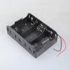 High Strength ABS LR20 D Battery Holder with Stable Power Transmission and Drop Resistant Structure for Outdoor Lighting