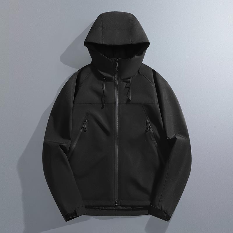 Весенне-осенняя тонкая куртка для улицы, мужская и женская, ветрозащитная, водонепроницаемая и дышащая куртка с капюшоном