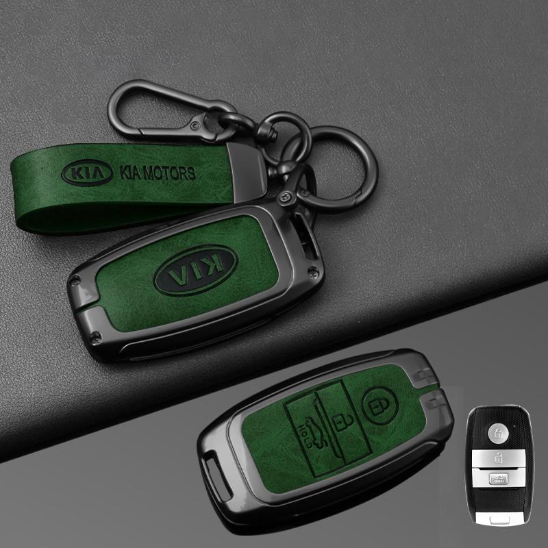 3/4 Buttons Zinc Alloy Car Smart Key Case Cover Shell For KIA Sportage Cerato Optima K2 K3 K4 K5 RIO Picanto Soul Sorento Sedona