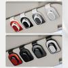 Clip-on Eyeglass Hanger Press Car Visor Accessory Universal Auto Sunglasses Holder  Card