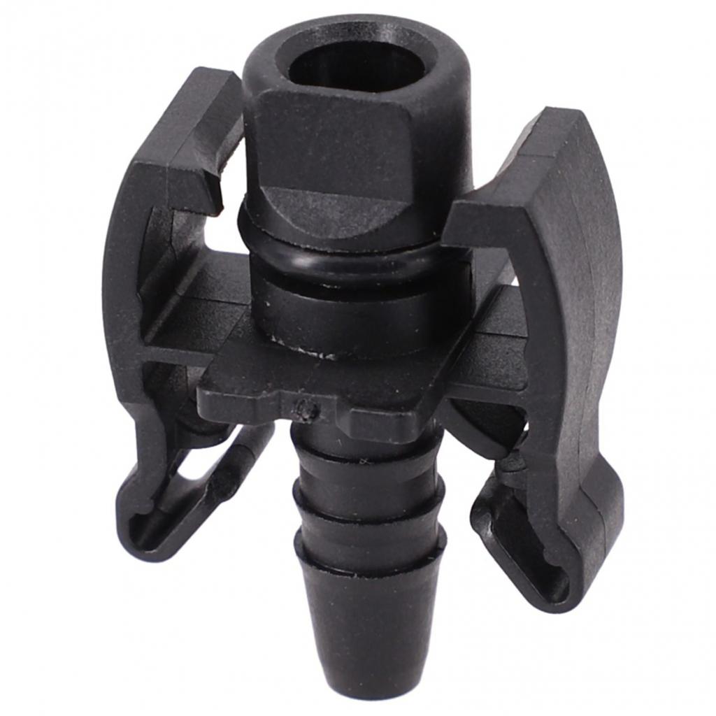 Прямой разъем прост в установке, устойчив к высоким температурам