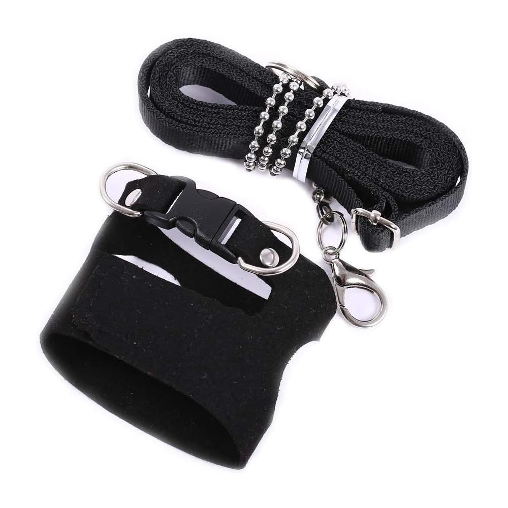 1 Set Pet Squirrel Harness with Leash Adjustable &  Harness Leash Set for Small Animals Outdoor Training Walking