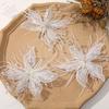 Twisted Wire DIY Sewing Decals Crystal Flower Embroidery Patch Studded Patch  Corsage Accessory