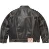 Supreme Кожаная куртка-тракер True Religion Черная