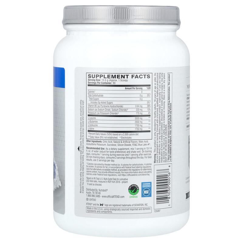 7G BCAA, Blue Raspberry Ice, 2.68 lb (1.22 kg)