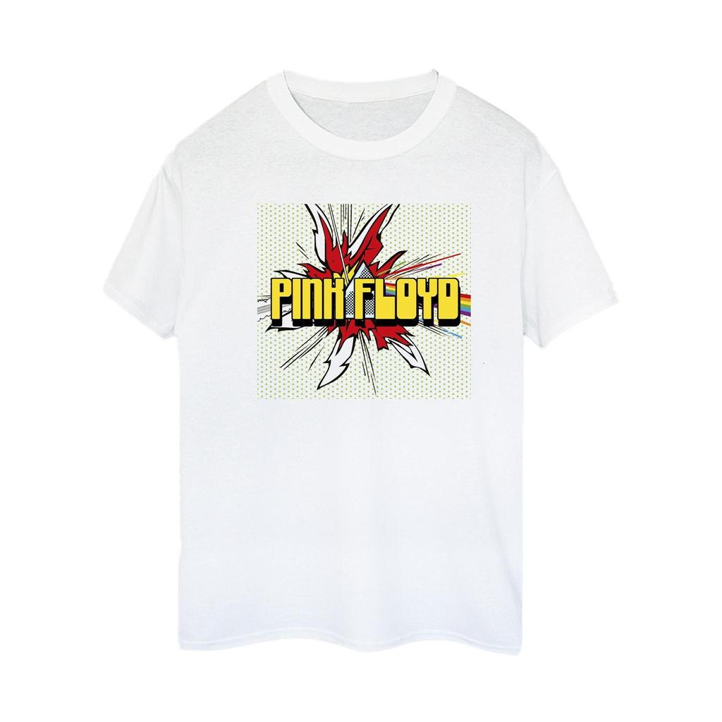 Pink Floyd Womens/Ladies Pop Art Cotton Boyfriend T-Shirt