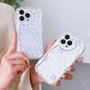 Cute Cartoon Pattern Cream Texture Casing Wavy Edge Soft Silicone Cover Phone Case for Xiaomi Redmi