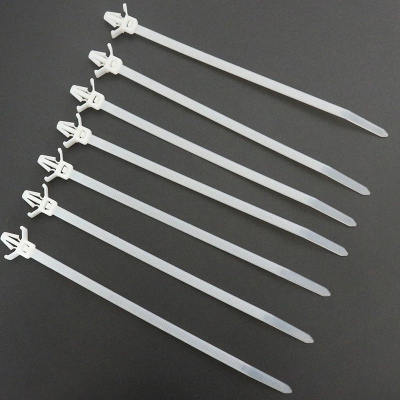 Freeshipping 2..5X100 3.6X150 200 Car Cable Fastening Ties Nylon Auto Cable Strap Push Mount Wire Tie Retainer Clip Clamp