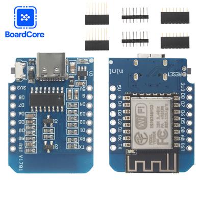 D1 Mini NodeMcu Плата разработки TYPE-C/MICRO USB WiFi NodeMcu Lua WIFI на основе модуля ESP8266 ESP-12F для Arduino