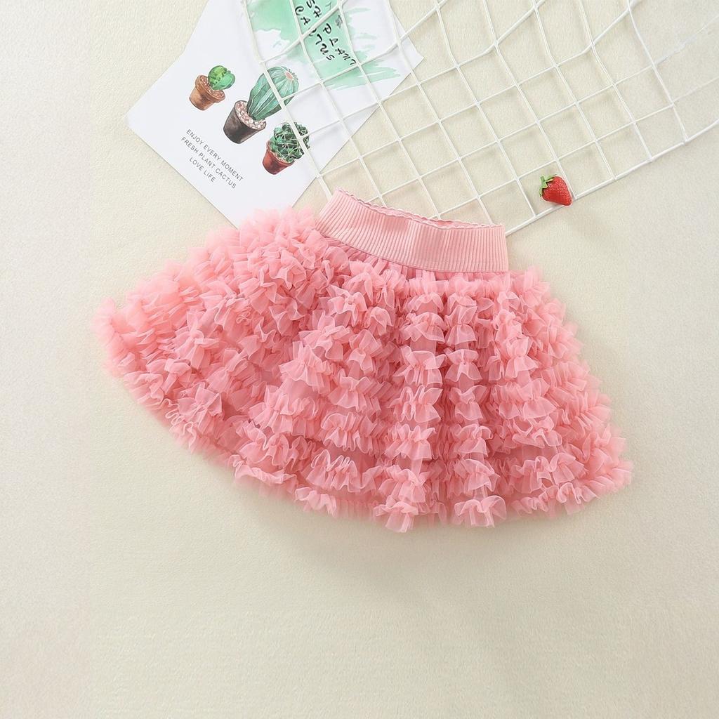Универсальная юбка принцессы для девочек - Пышная короткая юбка для детей