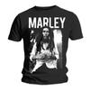 Bob Marley TShirt Black White OFFICIAL NEW
