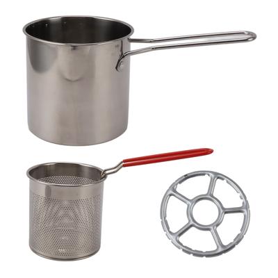 Сковорода из нержавеющей стали, устойчивая к высоким температурам, экономящая масло, портативная мини-сковорода из металла с