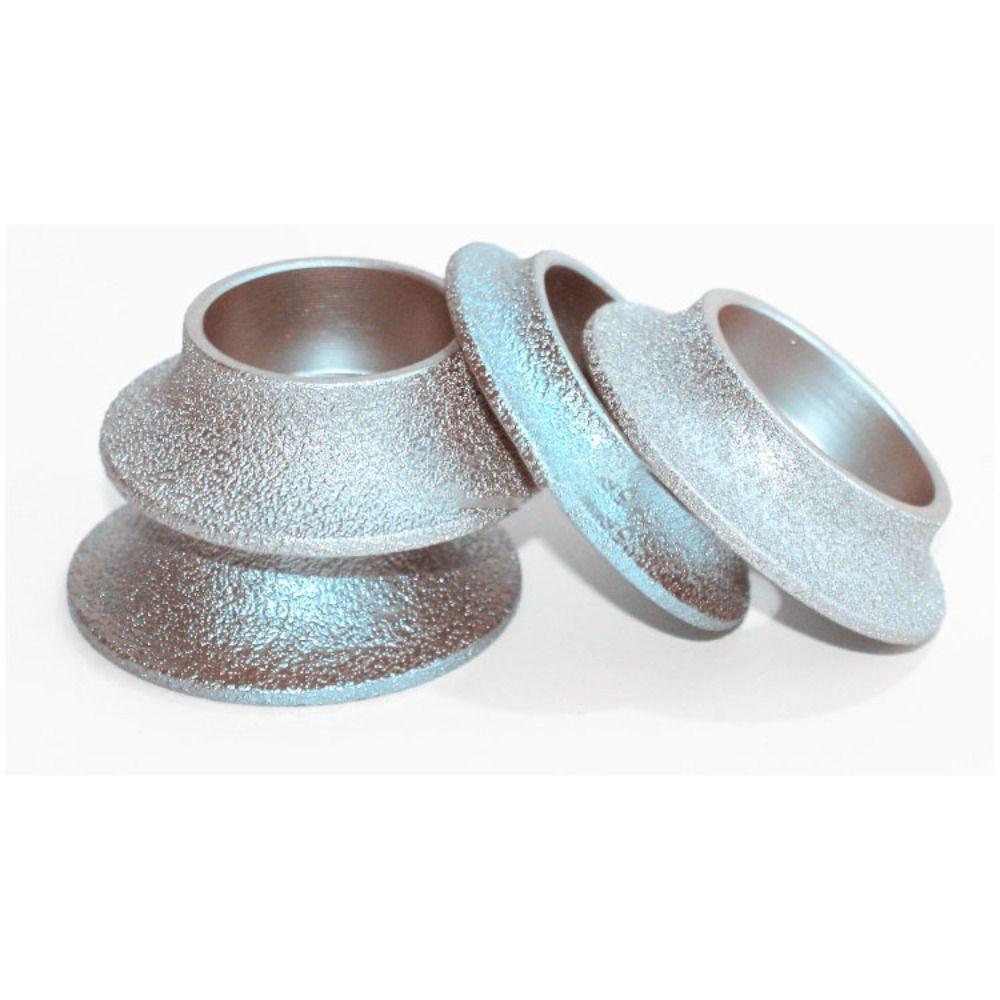 Шлифовальный круг из эмериума с посадочным отверстием Круглый Форма Полубульносовый край Колесо для резки плитки