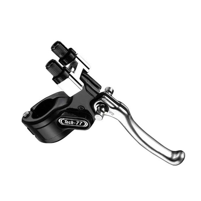 DIA-COMPE TECH77W 2-Wire Pull BK/SL Left Brake Lever (Single Side) Black