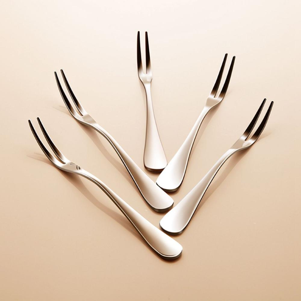 Dinnerware Portable Stainless Steel Cutlery Cocktail Accessories Tableware Fruit Forks Pickle Forks