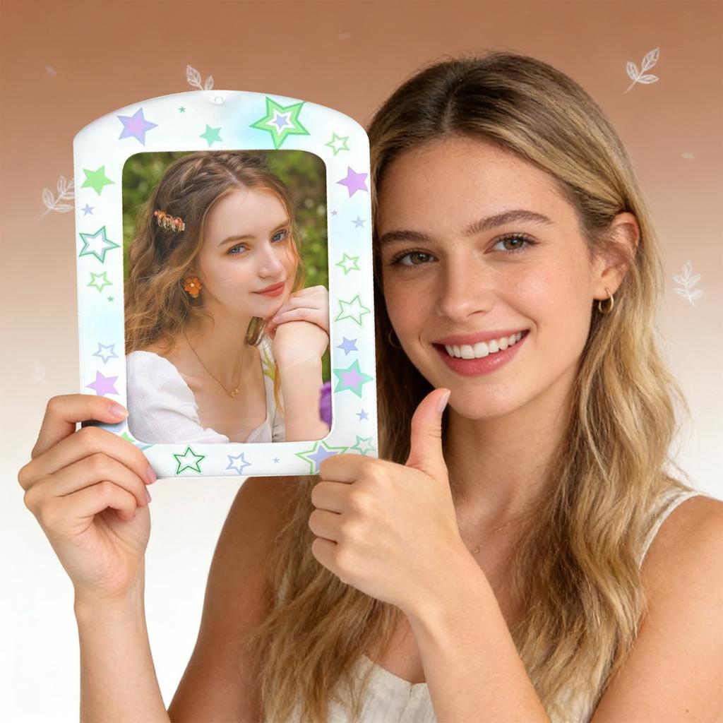 Гигантский держатель для фотокарточек, держатель для забавных фотокарточек формата А4, большой альбом для айдолов, держатели для фотокарточек для фанатов музыкальных фестивалей, ПВХ-протекторы для открыток, принтов