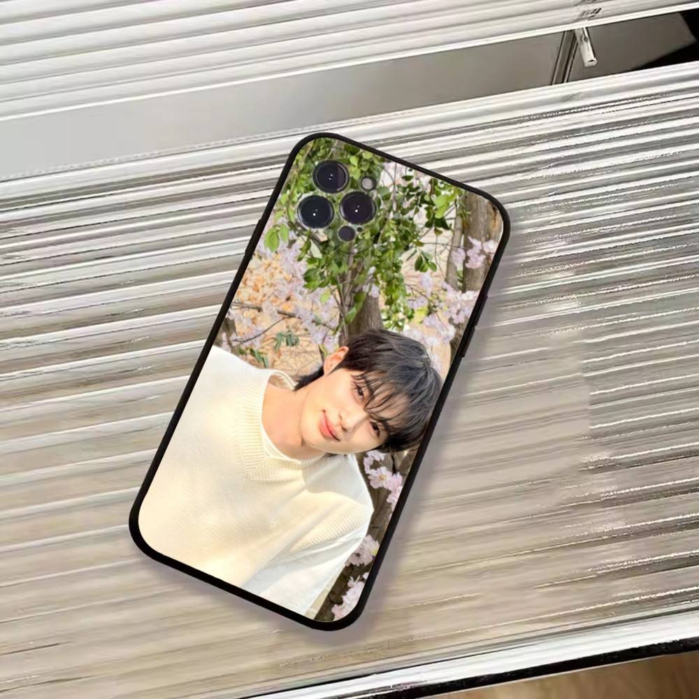 Чехол для телефона с изображением корейского актера Пён У Сок для iPhone 17,16,15,14,13,12,11 Plus,Pro Max,XS, Мягкий силиконовый черный чехол