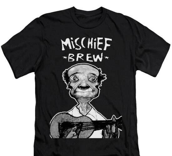 Футболка Mischief Brew, Мерч музыкальной группы, Инди-рок Панк Готика Унисекс футболка