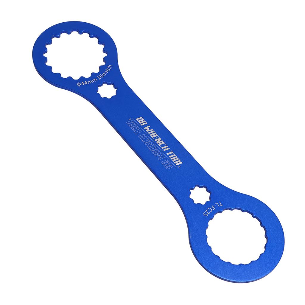 Bicycle Bottom Bracket Wrench Tool Aluminum Alloy Bike Integrated Hollow BB Wrench for Mountain