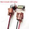 2Pcs Original 9006 HB4 Socket Adapter Base Female Plug Connector Extension Wiring Harness Car Lights Accessories