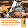 BBQ Meat Resting Blanket 5-Layer Insulated Leak-Proof Bag for Brisket Turkey Foldable Thermal Wrap for Grilling