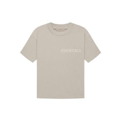 Короткий рукав FW22 с принтом логотипа Smoke Мужские Топы Дымчато-серый FOG-FW22-110