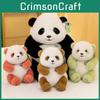 Plush Panda Doll Cartoon Doll Children Birthday Gift Souvenir Home Decoration