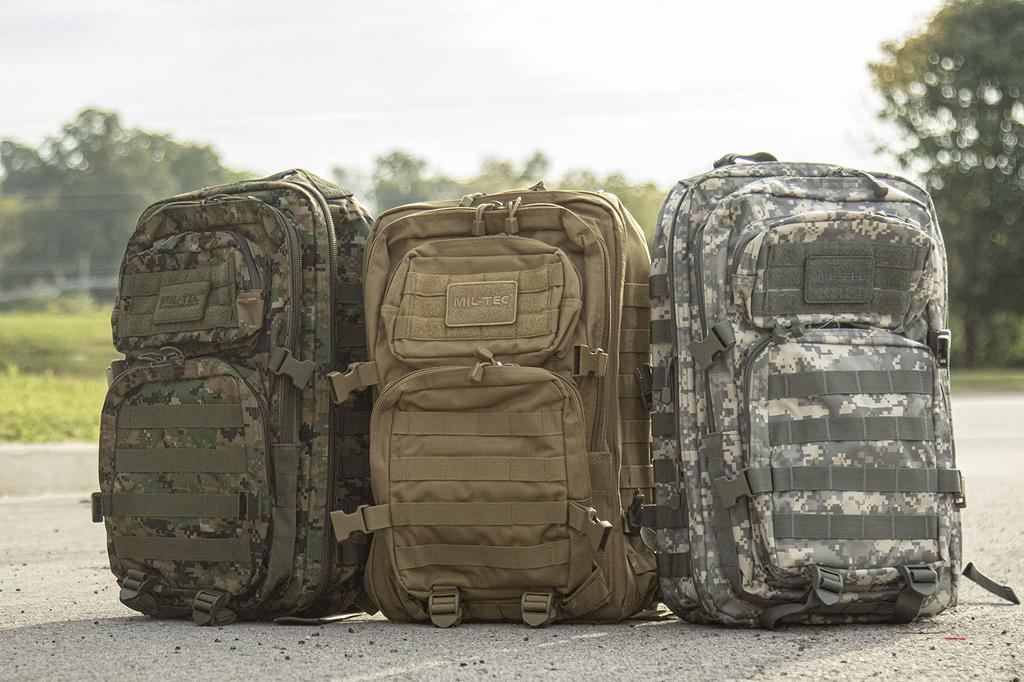Штурмовой рюкзак США Система MOLLE Большой 36 л Койот Mil-Tec -