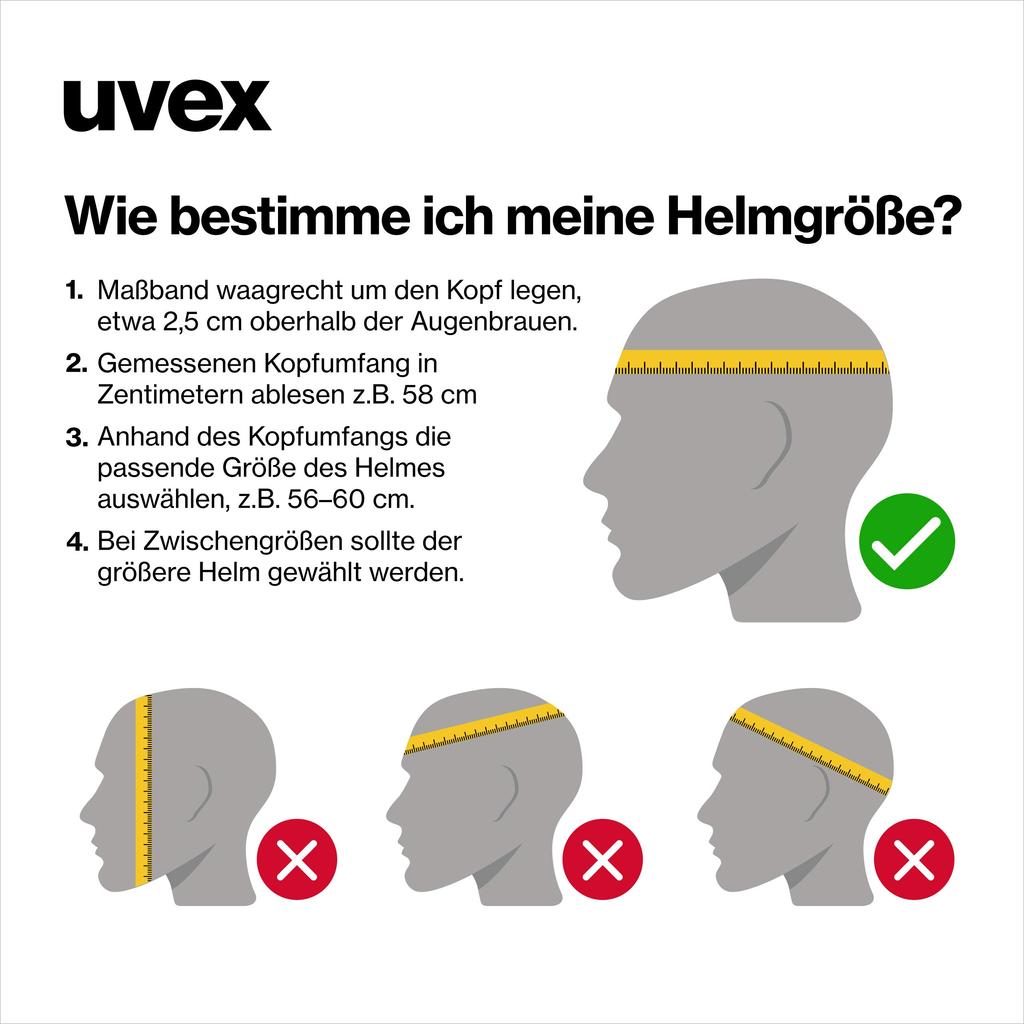 Uvex Bicycle Helmet with Visor, LED Light Included, Made In Germany, Finale Visor