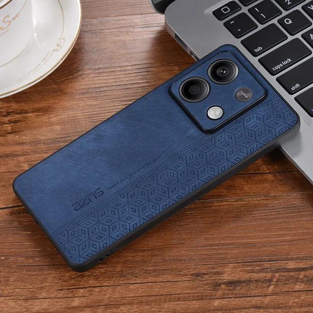 Чехол из искусственной кожи с тиснением в стиле ретро для Xiaomi Redmi Note 13 Pro Plus 5G 12 11 12S 11S 13C 12C 10C 10A, противоударный силиконовый чехол для телефона с мягкой рамкой