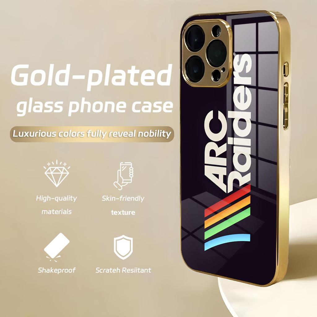 ГОРЯЧАЯ ИГРА ARC Raiders Чехол для телефона Для iPhone17 16 16e 15 14 13 12Plus Mini Pro Max Гальванизированный стеклянный чехол для телефона