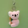 Творческая мягкая игрушка коала брелки милый мультфильм плюшевая коала интересные брелки украшения для девочек школьный ранец