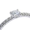 CARTIER Ettenseldou Ring N4744247 Pt950Platinum/diamond #3.7(US Size) 1.5g Women Used