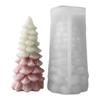 3D Tree Candle Silicone Mold Aromatherapy Plaster Soap Resin Mould DIY Cake Chocolate Baking Tool Christmas Decoration