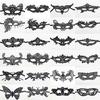 Eye Mask Venetian Costumes Halloween Black Popular Hot Sale Women High Quality 1PC Party Masks Carnival Mask Lace Sexy  Jewelry Accessory