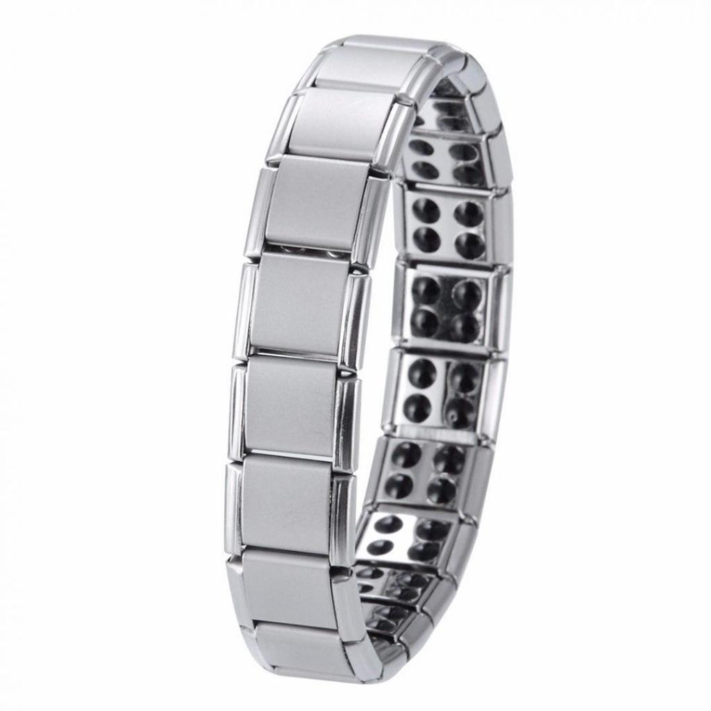 Fashion Men's Bangle Titanium Magnetic Therapy Bracelet Simple Jewelry Gift