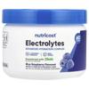 Electrolytes, Advanced Hydration Complex, Blue Raspberry, 8.4 Oz (234 G)