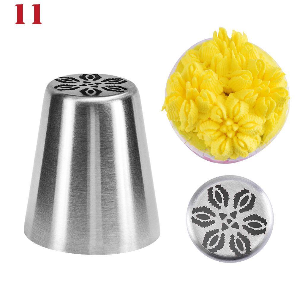 Cupcake Pastry Tips Stainless Steel Icing Piping Nozzles Cake Decorating Ice Cream Tool Baking Mold