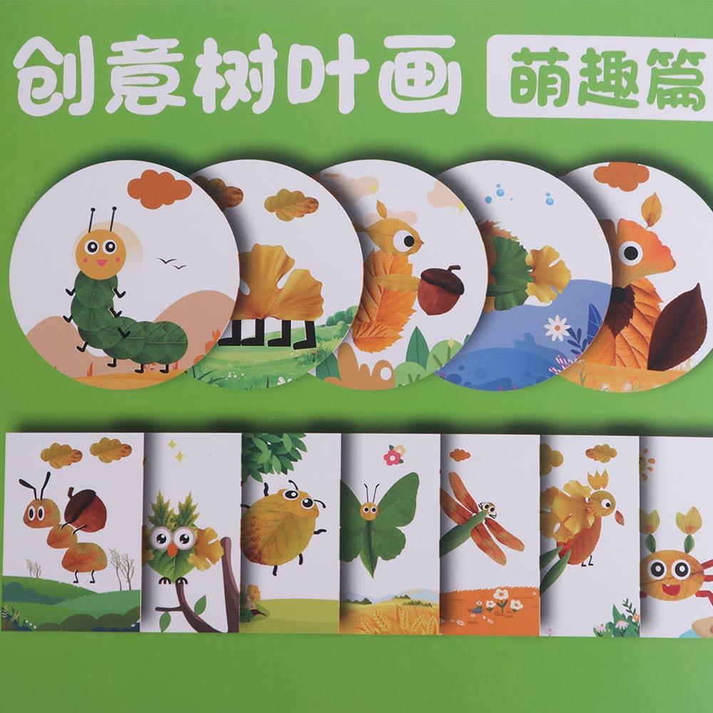 Развивающие игрушки DIY набор для изготовления пасты, набор для создания наклеек из мультфильмов, детская книга