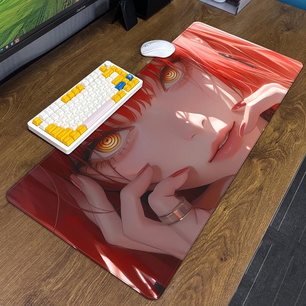 Anime Mmakima Mouse Pad Xxl Computer Accessories Large Keyboard Laptop Table Pad The New Product Gamer Gaming